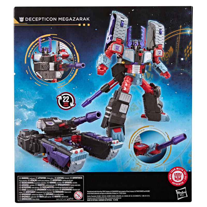 Transformers Age of the Primes Leader Class Megazarak (Preorder Sep 2026)