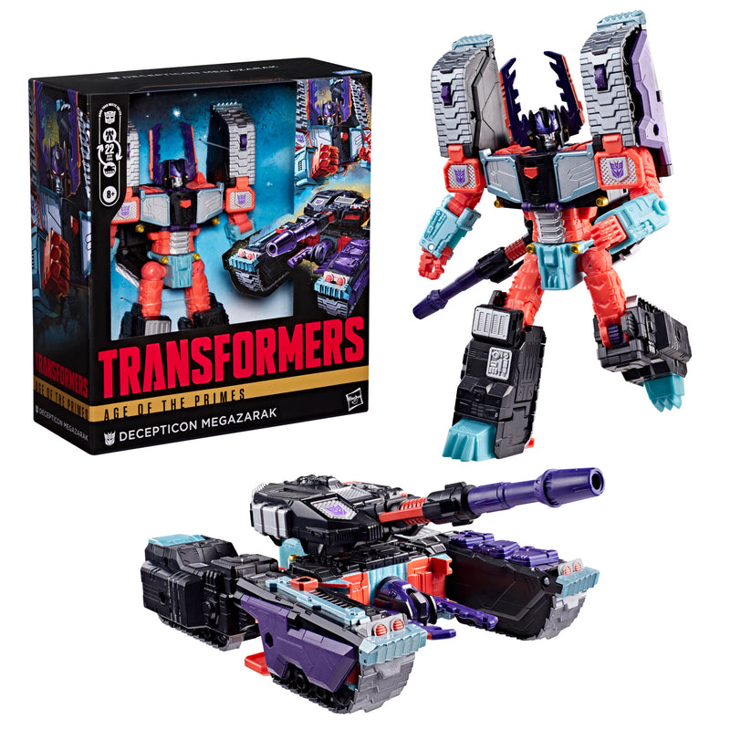 Transformers Age of the Primes Leader Class Megazarak (Preorder Sep 2026)