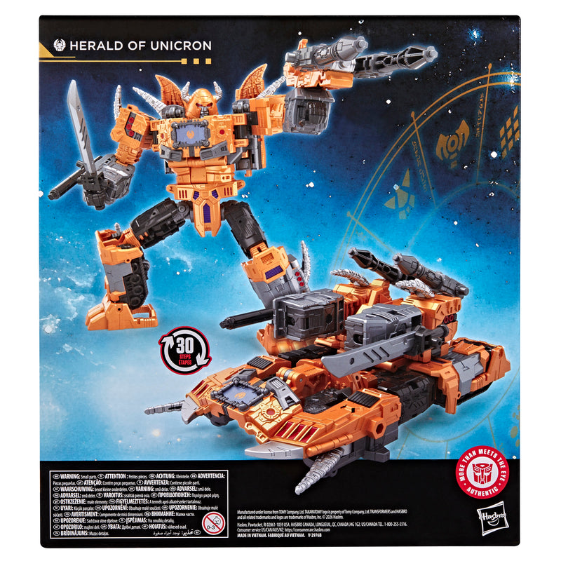 Transformers Age of the Primes Leader Class Herald of Unicron (Preorder Sep 2026)