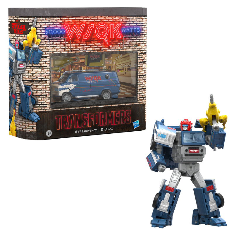 Stranger Things x Transformers Freakwency & 8-Trax Figures (Preorder Jun 2026) - Collectables > Action Figures > toys -  Hasbro