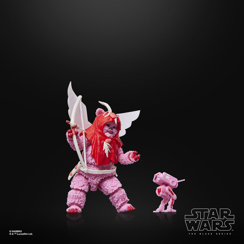 Star Wars The Black Series Ewok (Valentine’s Day Edition) (Preorder Jan 2026) - Collectables > Action Figures > toys -  Hasbro