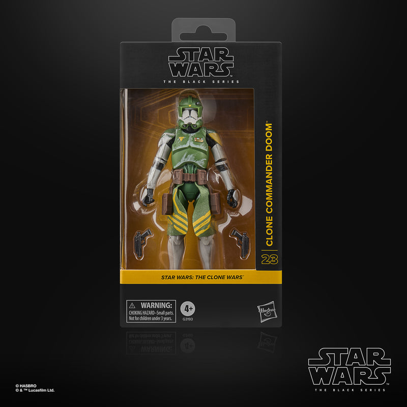 Star Wars The Black Series Clone Commander Doom - Exclusive (Preorder Jul 2026) - Collectables > Action Figures > toys -  Hasbro