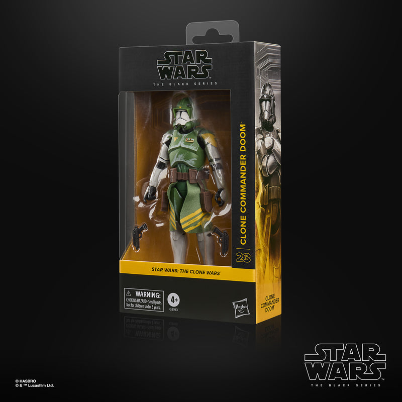 Star Wars The Black Series Clone Commander Doom - Exclusive (Preorder Jul 2026) - Collectables > Action Figures > toys -  Hasbro