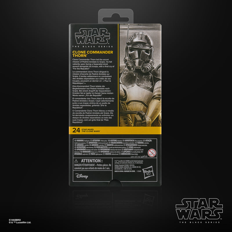 Star Wars The Black Series Clone Commander Thorn - Exclusive (Preorder Jul 2026) - Collectables > Action Figures > toys -  Hasbro