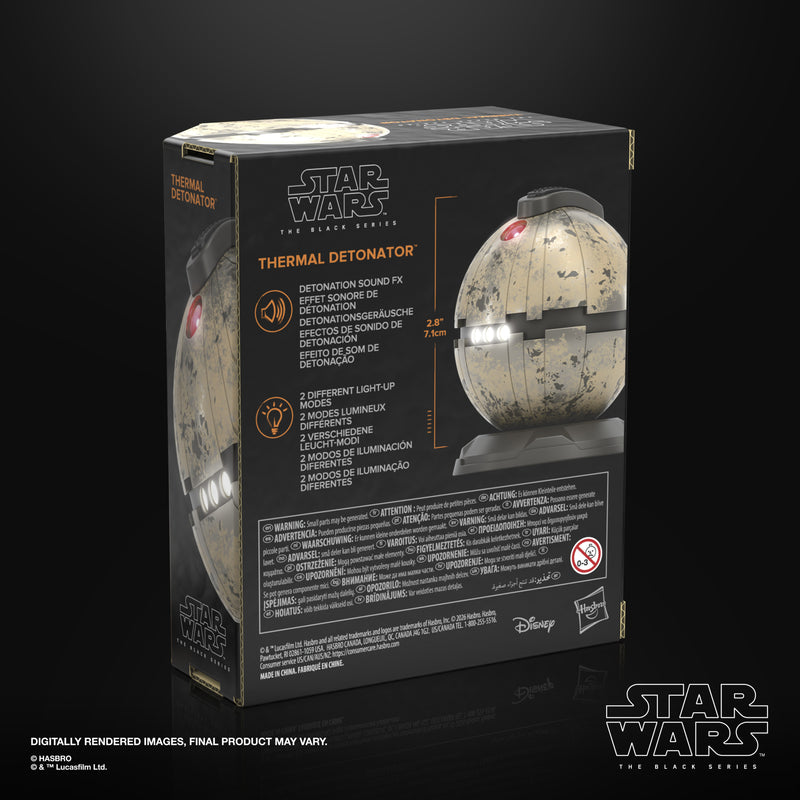 Star Wars The Black Series Electronic Thermal Detonator (Preorder Oct 2026)