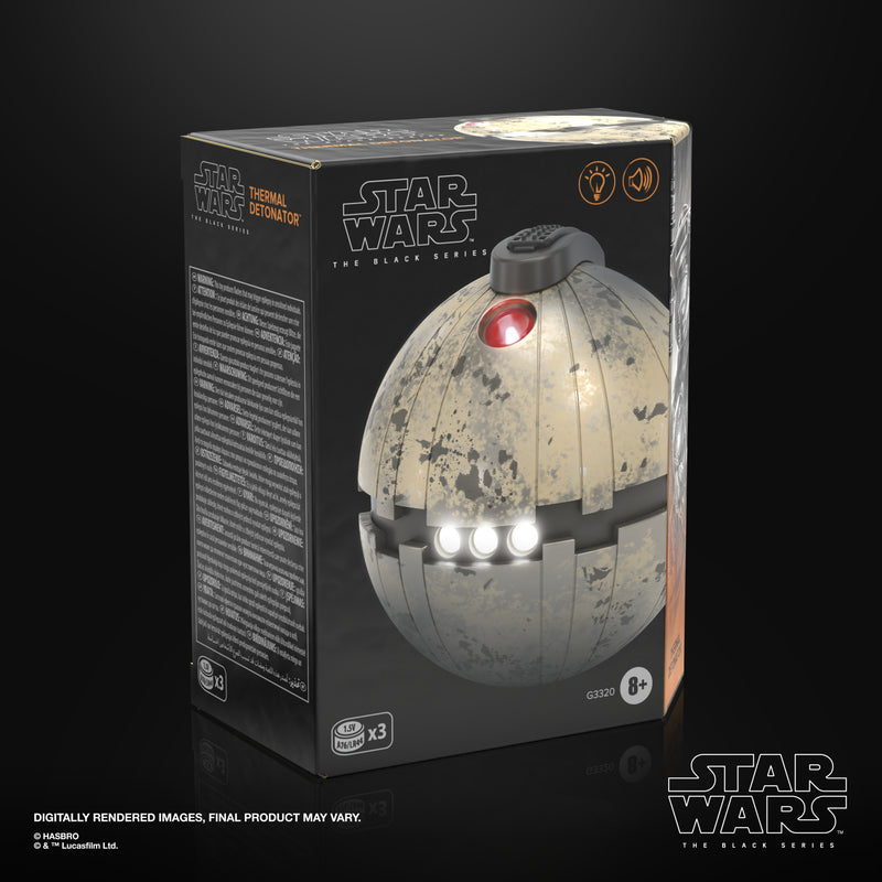 Star Wars The Black Series Electronic Thermal Detonator (Preorder Oct 2026)
