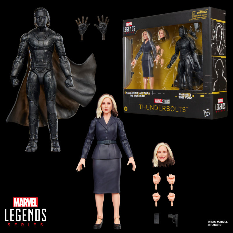 Marvel Legends Series Valentina Allegra de Fontaine and Marvel's The Void (Preorder Sep 2026)