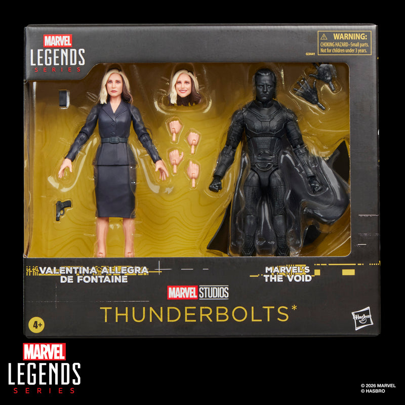Marvel Legends Series Valentina Allegra de Fontaine and Marvel's The Void (Preorder Sep 2026)