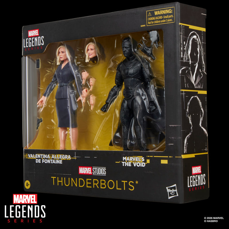 Marvel Legends Series Valentina Allegra de Fontaine and Marvel's The Void (Preorder Sep 2026)