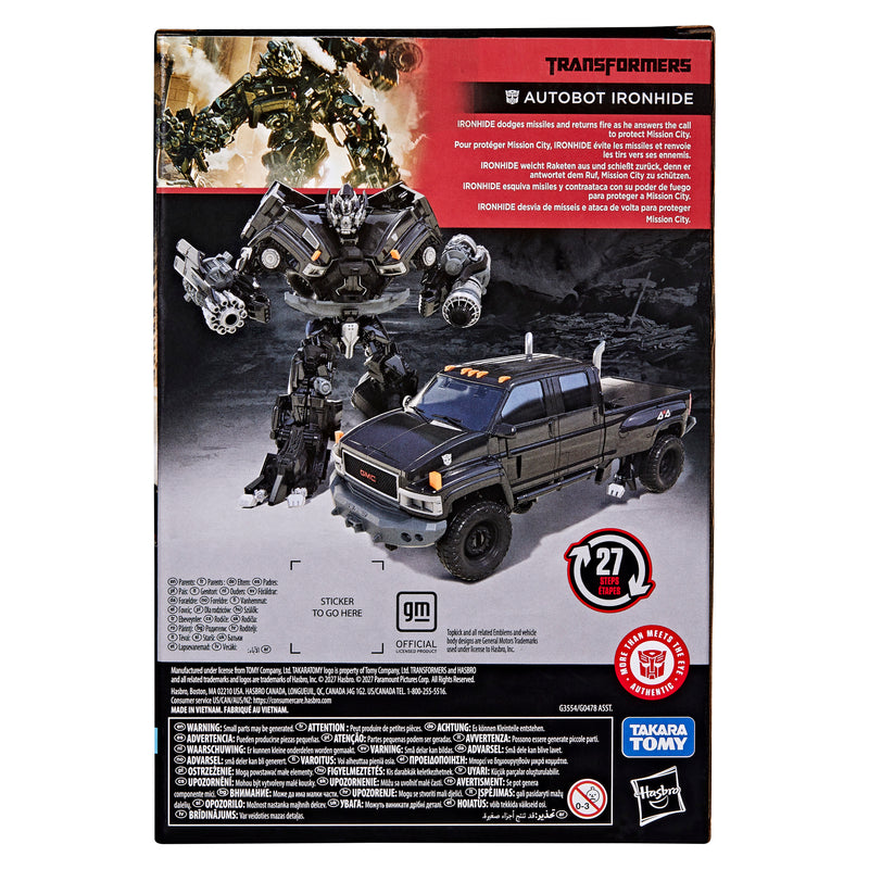 Transformers Studio Series Transformers Movie 1 Voyager Class Autobot Ironhide (Preorder Q1 2027)