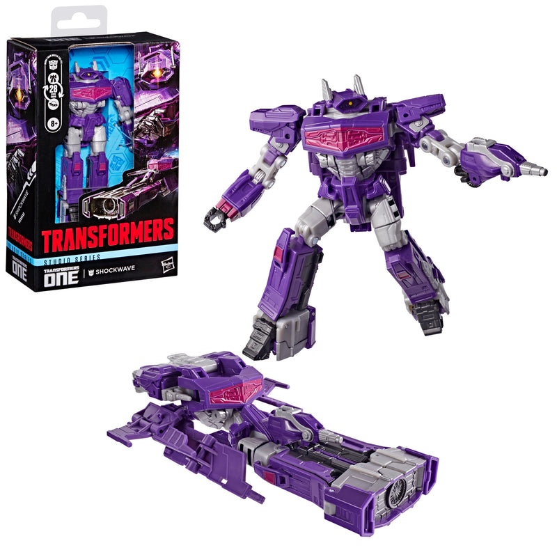 Transformers Studio Series Transformers ONE Deluxe Class Shockwave (Preorder Q1 2027)