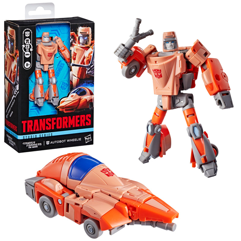 Transformers Studio Series The Transformers: The Movie Deluxe Class Autobot Wheelie (Preorder Q1 2027)