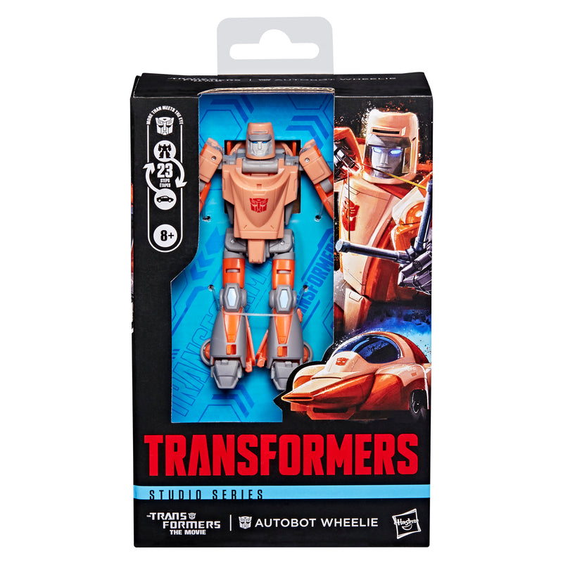 Transformers Studio Series The Transformers: The Movie Deluxe Class Autobot Wheelie (Preorder Q1 2027)