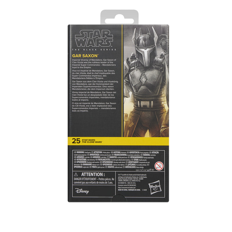 Star Wars The Black Series - Gar Saxon (preorder Nov 2026)