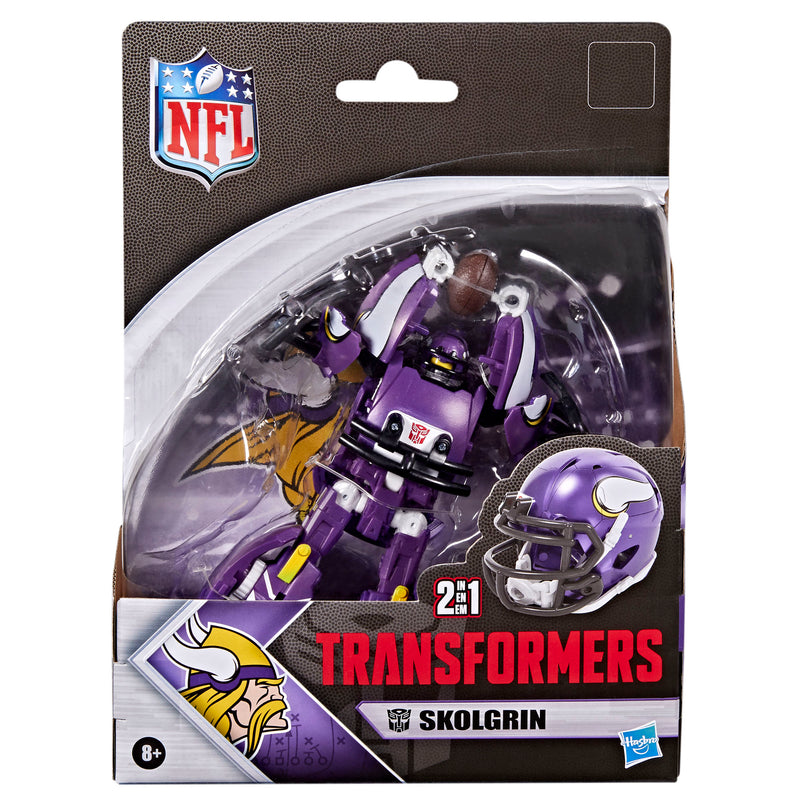 Transformers NFL Minnesota Vikings Skolgrin - Exclusive (Preorder Aug 2026) - Collectables > Action Figures > toys -  Hasbro