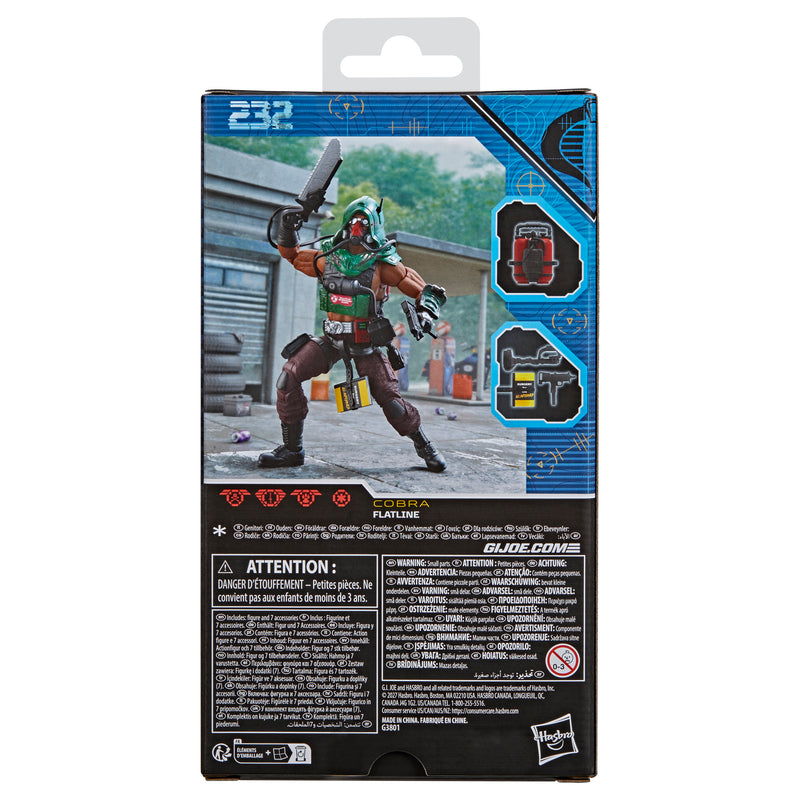 G.I. Joe Classified Series #232 Dreadnok Flatline (Preorder Q1 2027)