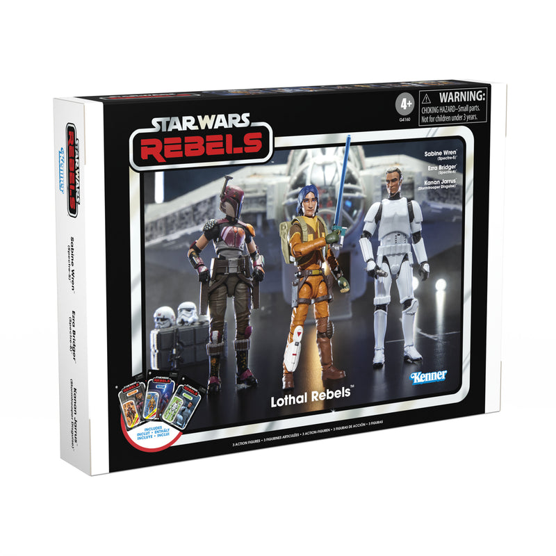 Star Wars The Vintage Collection - Lothal Rebels 3-Pack (Preorder Jun 2027)