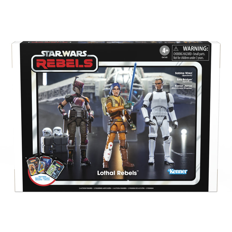 Star Wars The Vintage Collection - Lothal Rebels 3-Pack (Preorder Jun 2027)