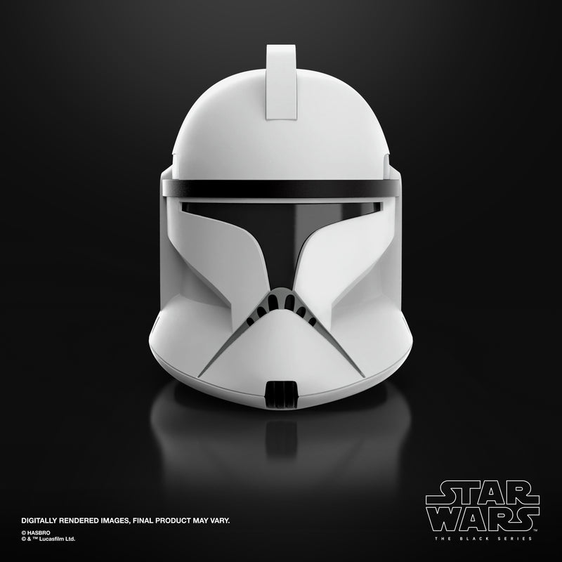Star Wars The Black Series Phase I Clone Trooper Electronic Helmet (Preorder May 2027) - Collectables > Action Figures > toys -  Hasbro