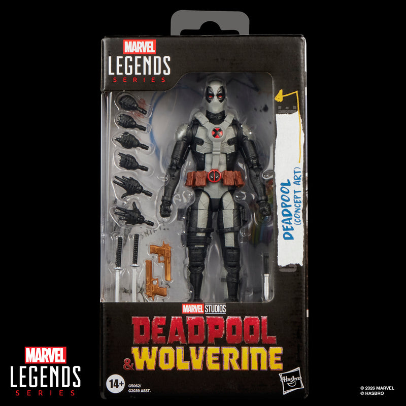Marvel Legends Series Deadpool (Concept Art) (Preorder Oct 2026)
