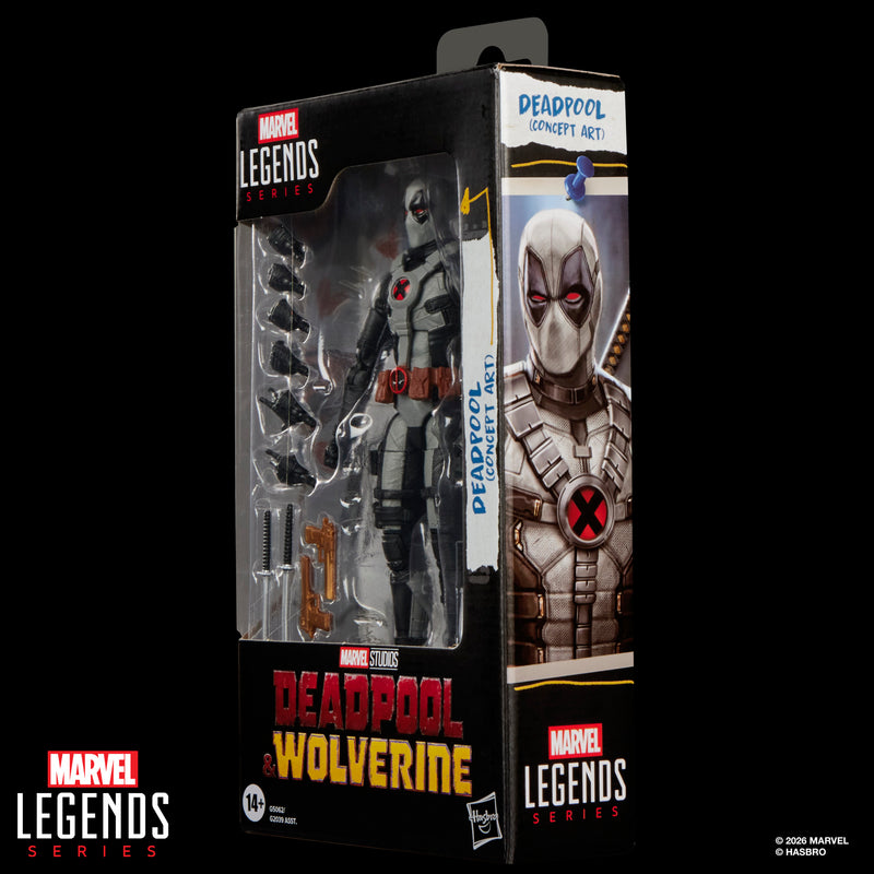 Marvel Legends Series Deadpool (Concept Art) (Preorder Oct 2026)