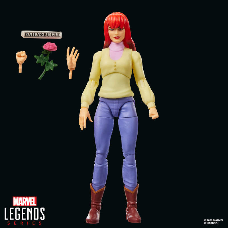 Marvel Legends - Retro Cardback - Mary Jane Watson (Spider-Man: The Animated Series) - Exclusive (Preorder Jan 2027)