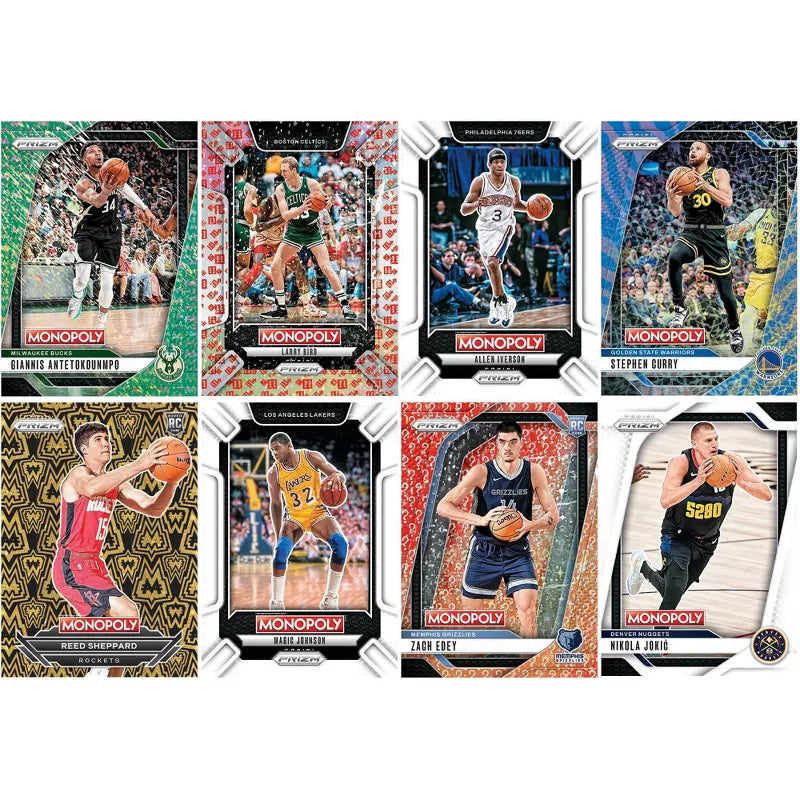Monopoly Prizm: 2024-25 & Legends NBA Trading Cards Booster Box Booster Pack - Card Games > Collectables > TCG > CCG -  Hasbro
