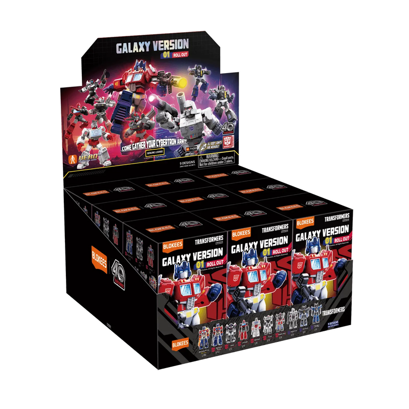 Blokees - Transformers Galaxy Version Volume 1 - Set of 9 - Collectables > Action Figures > toys -  Blokees