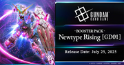 Gundam CG - Newtype Rising Booster Box (preorder July) - Card Games > Collectables > TCG > CCG -  Bandai