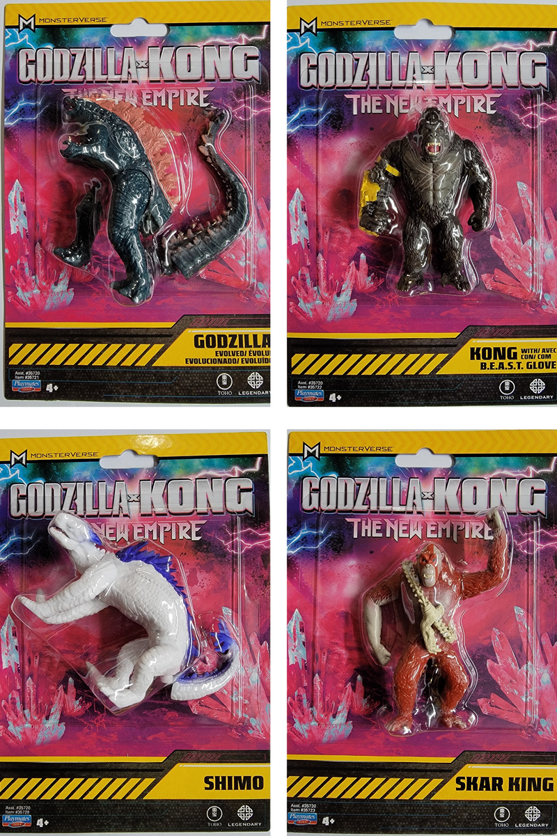 Godzilla X Kong - 3 Inch - Collectables > Action Figures > toys -  PLAYMATES