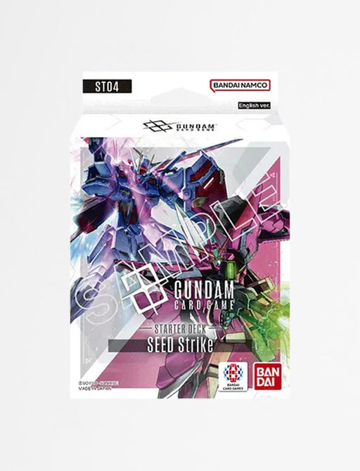 GUNDAM CG ST-04 SEED STRIKE STARTER DECK (preorder July) - Card Games > Collectables > TCG > CCG -  Bandai