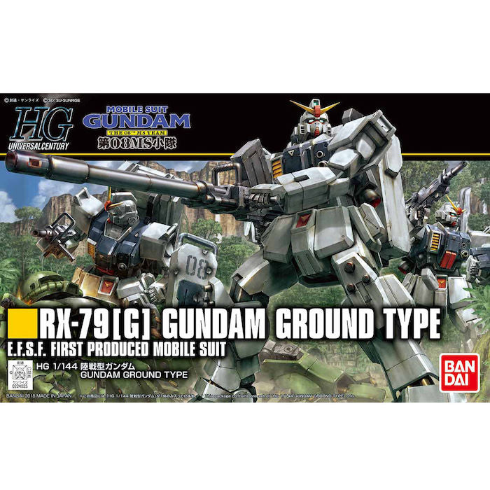 HGUC 1/144 Gundam Ground Type - Collectables > Action Figures > toys -  Bandai