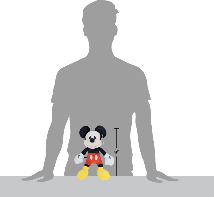 DISNEY PLUSH SMALL - MICKEY & MINNIE - plush -  disney