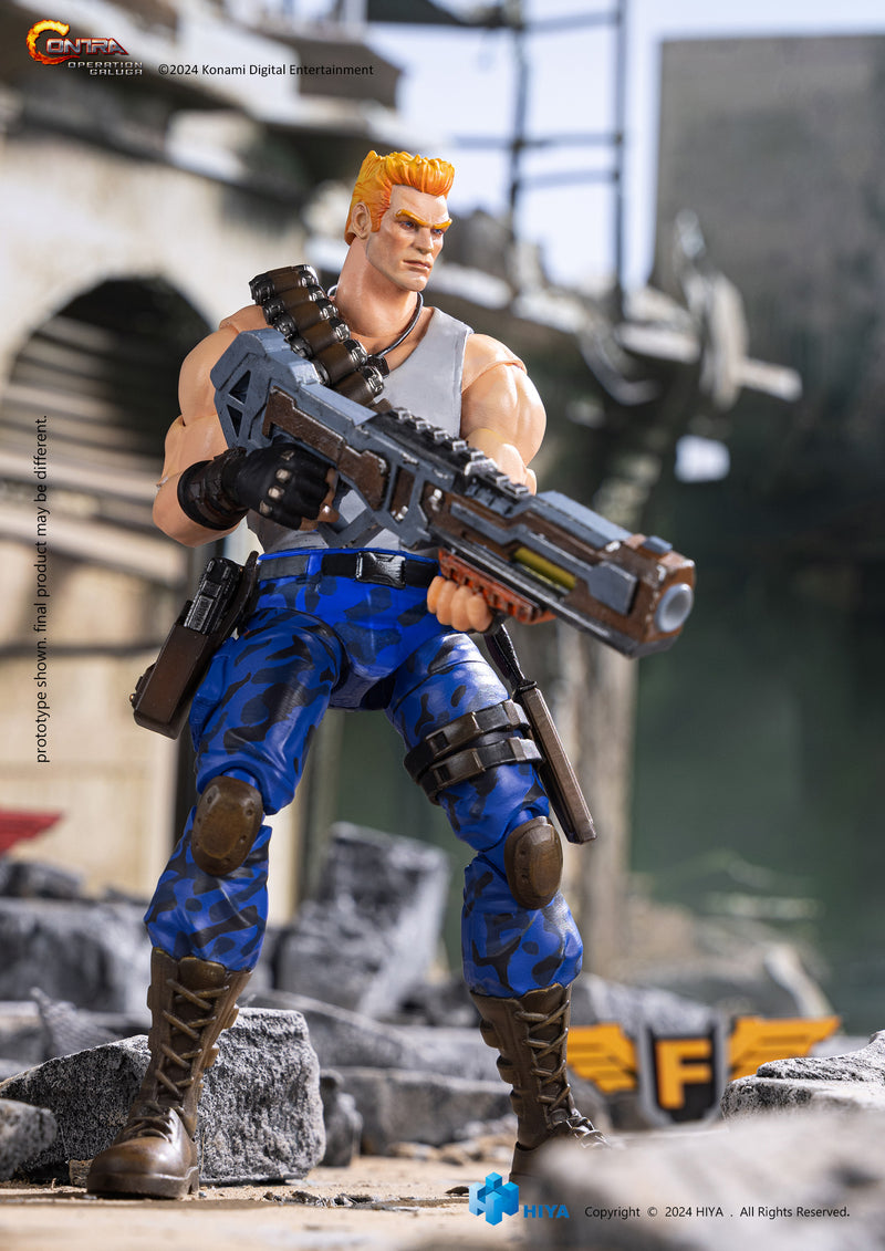 Exquisite Basic Series 1/12 Scale CONTRA OPERATION GALUGA Bill Rizer ...