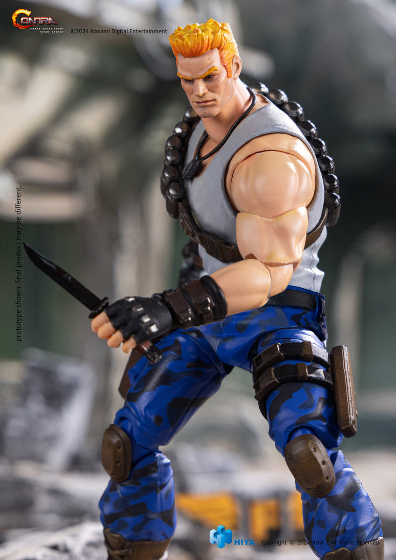 Exquisite Basic Series 1/12 Scale CONTRA OPERATION GALUGA Bill Rizer (preorder Q2 2025) - Collectables > Action Figures > toys -  HIYA TOYS