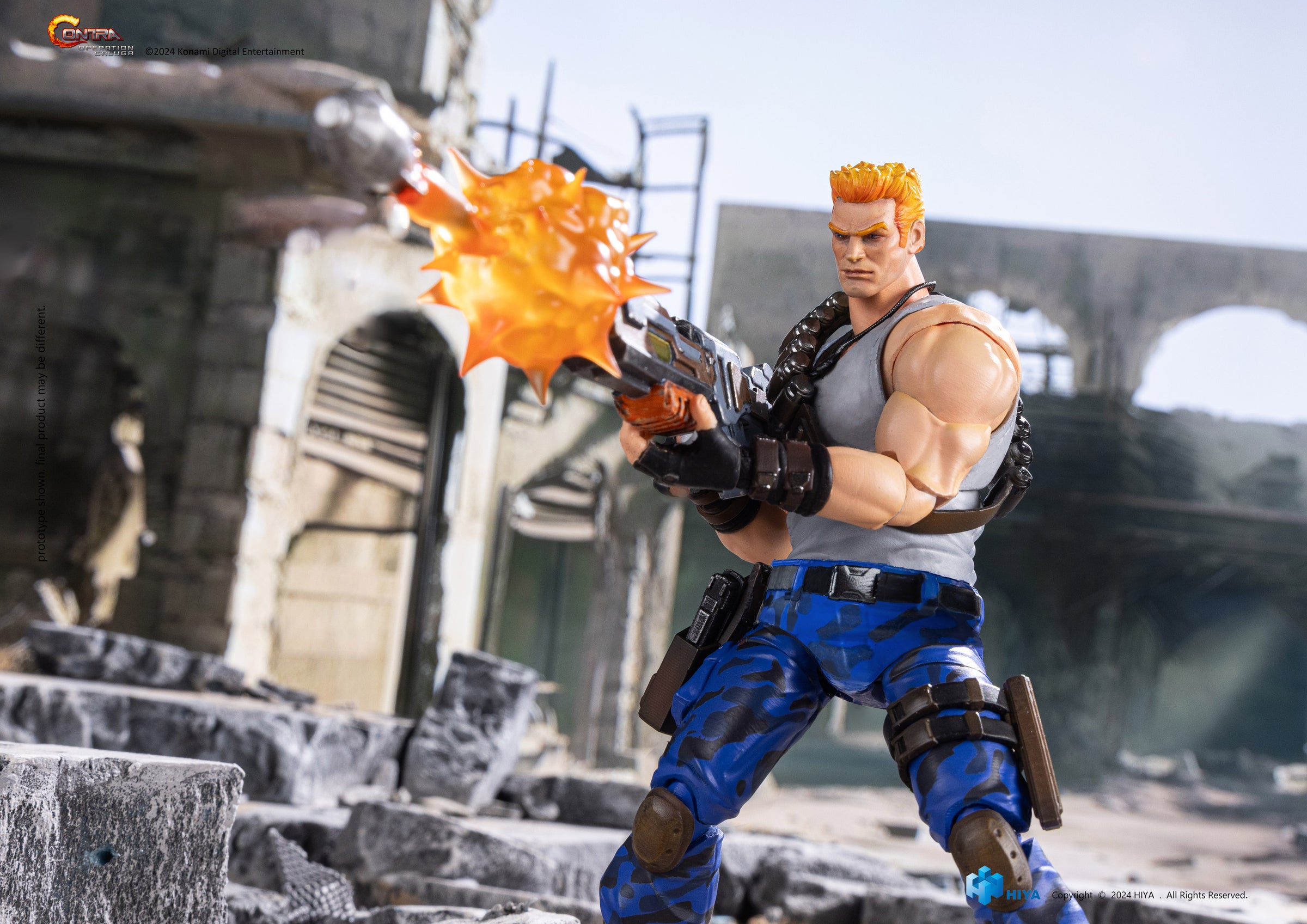 Exquisite Basic Series 1/12 Scale CONTRA OPERATION GALUGA Bill Rizer ...