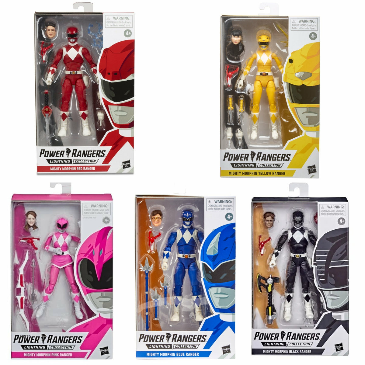 Hasbro Power Rangers Lightning Collection Remastered, Figurine articulée Mighty Morphin Ranger Bleu de 15 cm Hasbro Power Rangers Lightning Collection Remastered, Figurine articulée Mighty Morphin Ranger Bleu de 15 cm