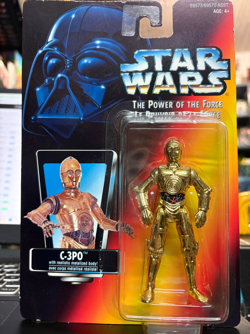 Star Wars The Power of the Force Red Card C-3PO - Action & Toy Figures -  Hasbro