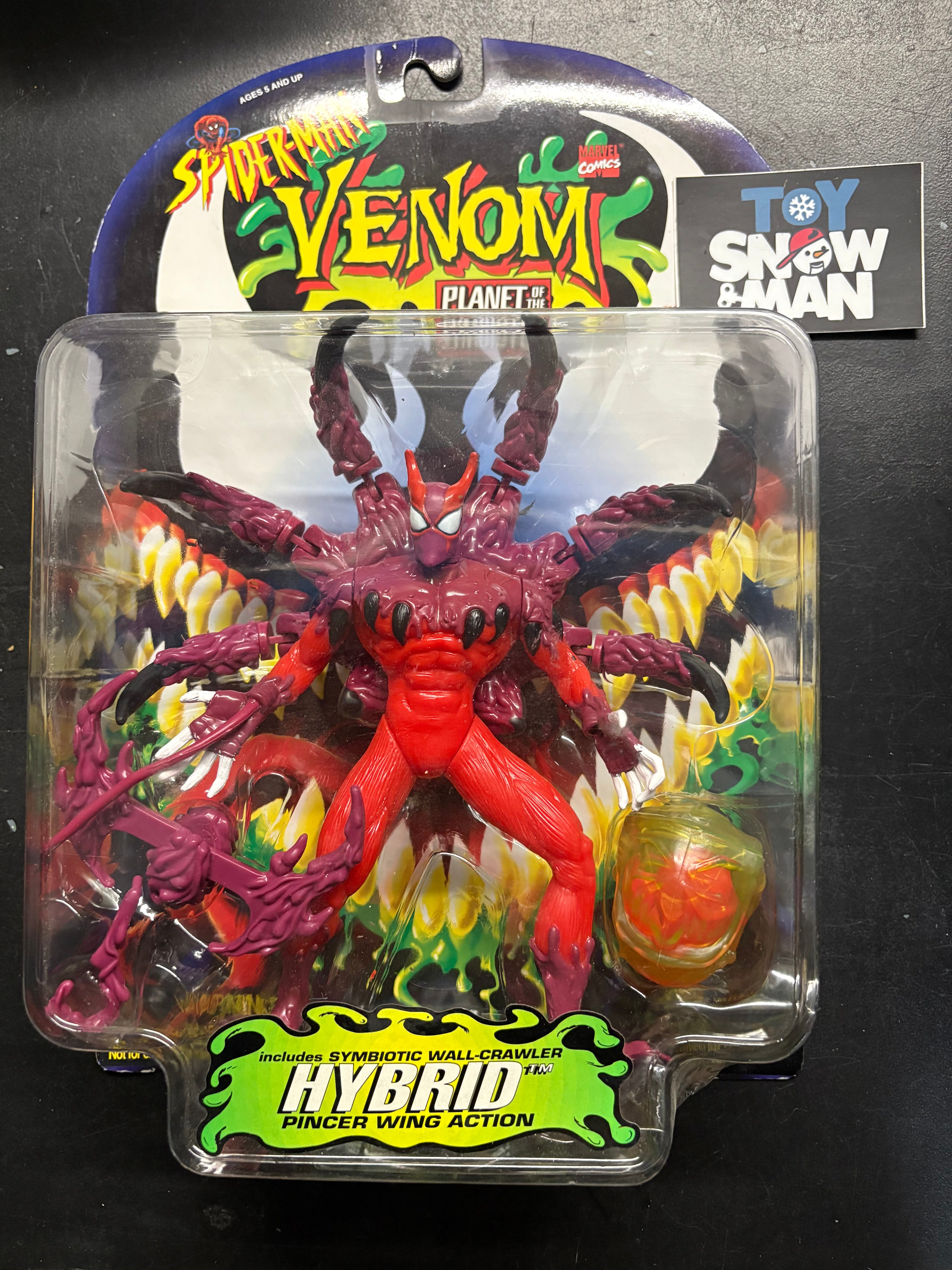 Biz Spider-Man Venom Planet of the Symbiotes Hybrid — Toy Snowman