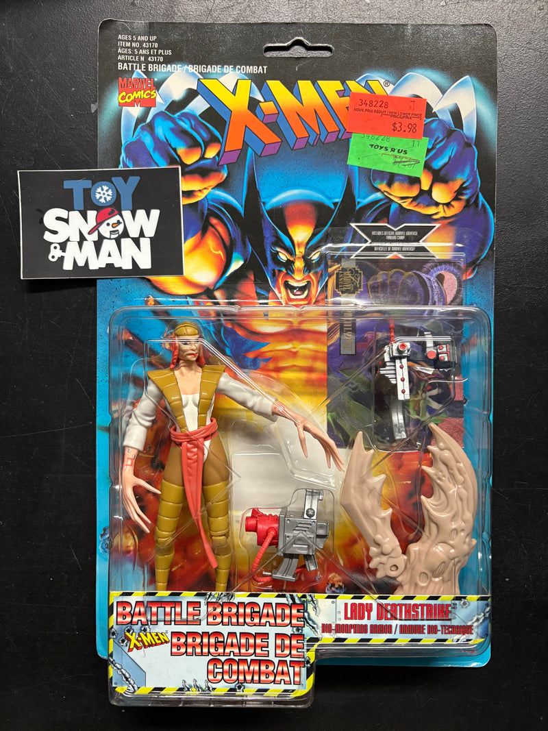 Toy Biz Marvel Comics X-Men Battle Brigade Lady Deathstrike