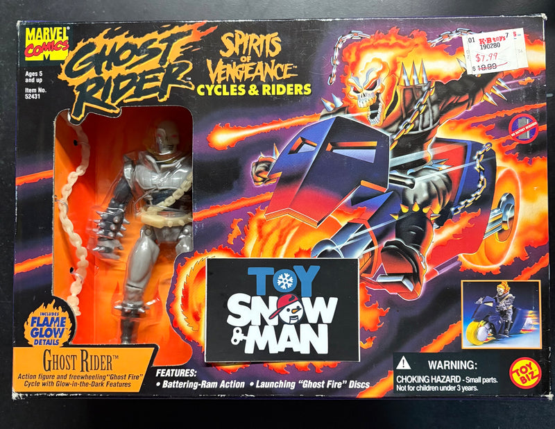 Ghost Rider Custom Mafex Toy Biz Marvel Comics Ghost Rider Spirits of Vengeance Cycles & Riders ...