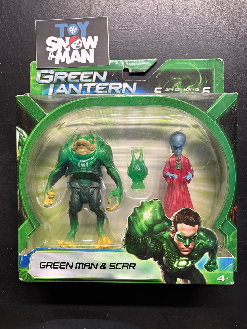 Mattel Green Lantern Movie Action Figure 2-Pack featuring Green Man and Scar - Action & Toy Figures -  MAFEX