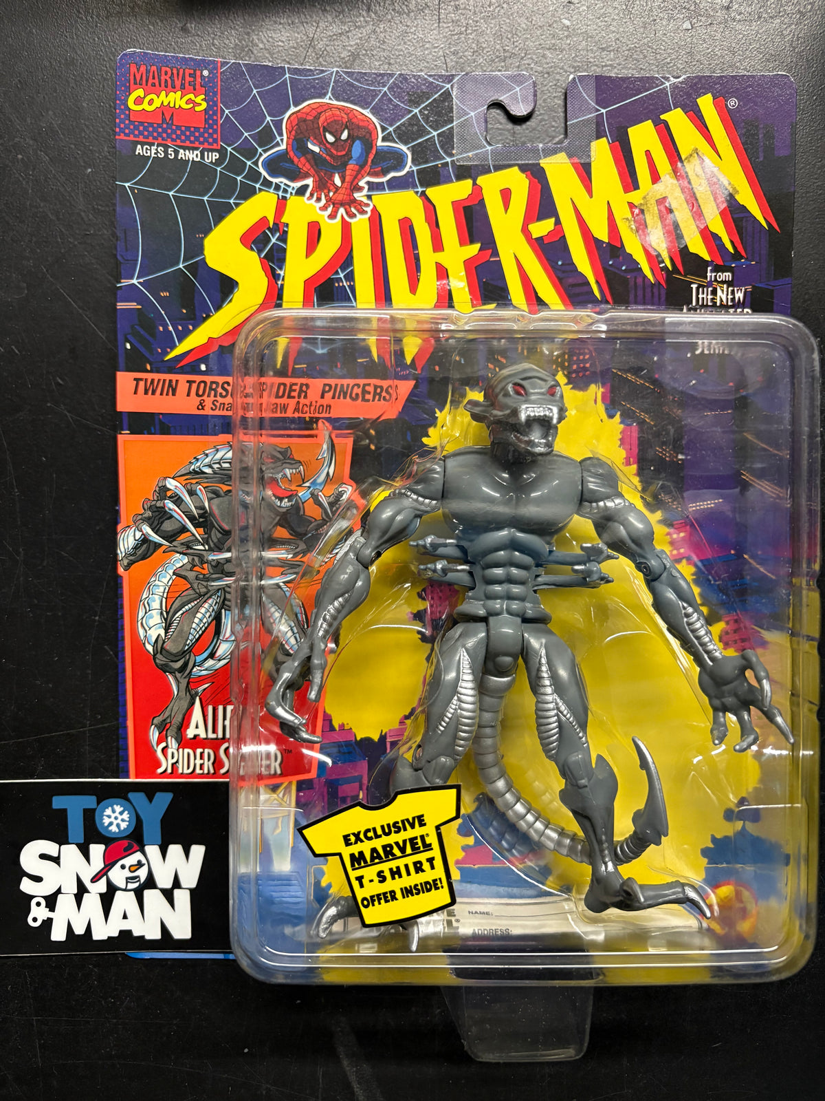 Toy Biz Marvel Comics Spider-Man Animated Series Alien Spider Slayer ...