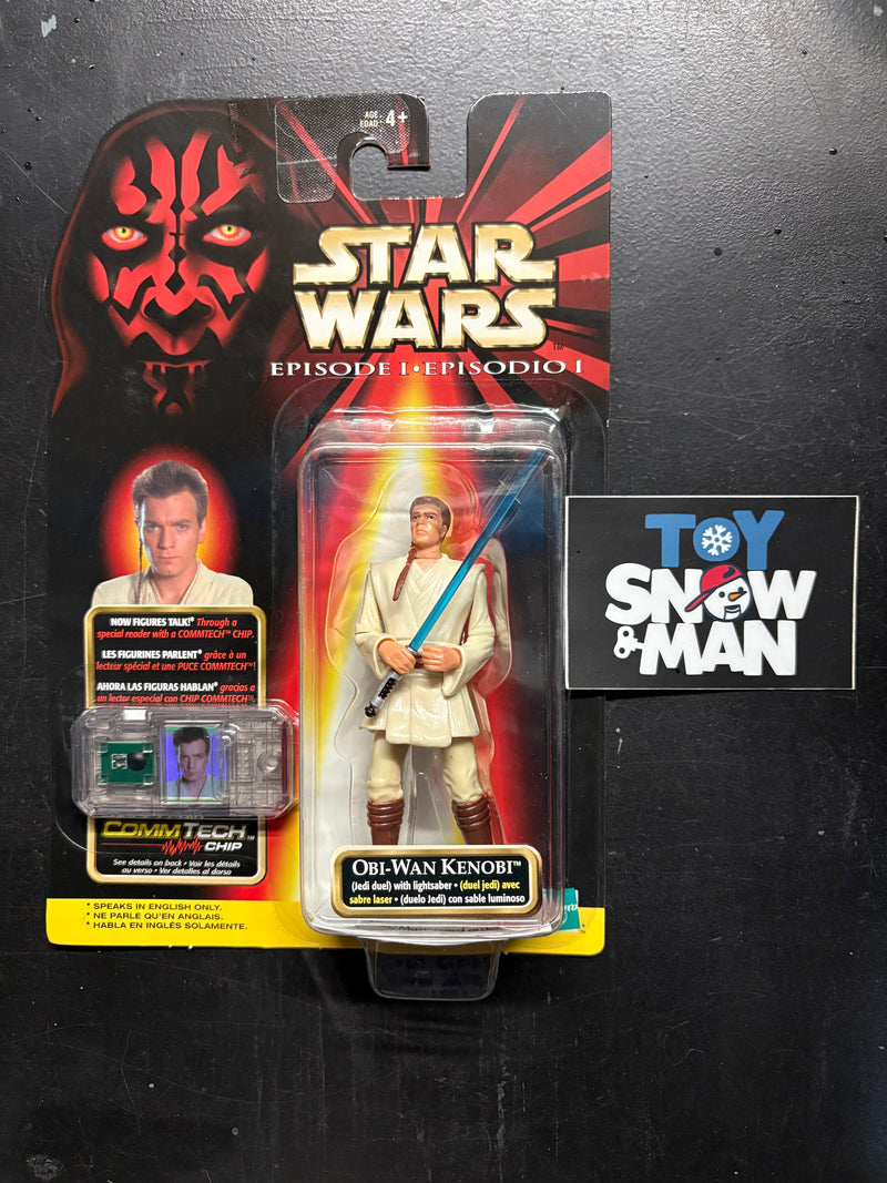 Star Wars Episode I: The Phantom Menace Obi-Wan Kenobi (Jedi Duel) "speaks in  English only"