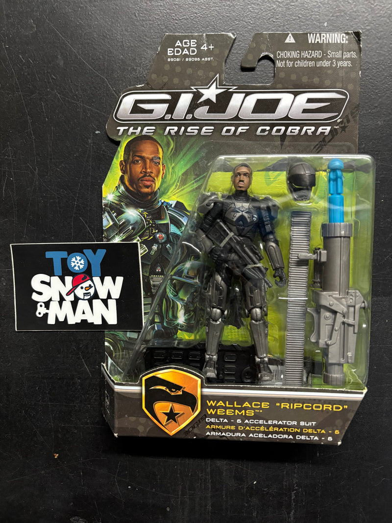 GI Joe The Rise of Cobra Wallace "Ripcord" Weems