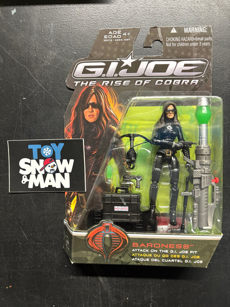 G.I. Joe The Rise of Cobra Baroness "Attack on the G.I. Joe Pit"