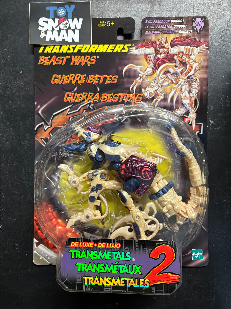 Transformers Beast Wars Deluxe Transmetals 2 Evil Predacon Dinobot - Collectables > Action Figures > toys -  Hasbro