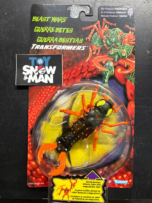Transformers Beast Wars Powerpinch Predacon Earwig To Robot - Collectables > Action Figures > toys -  Hasbro