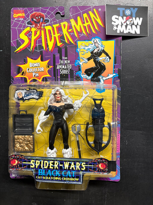 1996 Toy Biz Marvel Comics Spider-Man: The New Animated Series "Spider-Wars" Black Cat - Action & Toy Figures -  Toy Biz