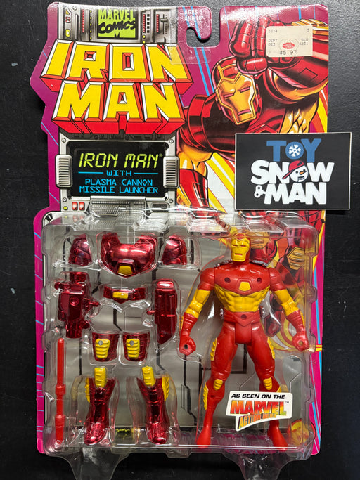 1994 Toy Biz Iron Man with Plasma Cannon Missile Launcher - Action & Toy Figures -  Toy Biz